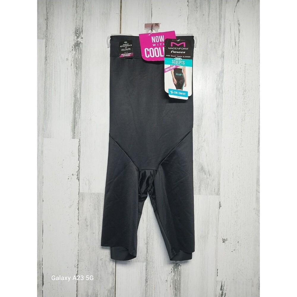 Maidenform High Waist Thigh Trimmer Size 3XL Black